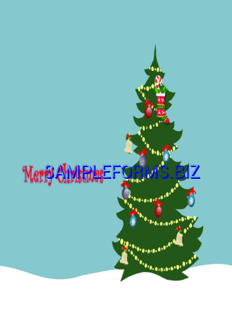 Christmas Template 6 pdf ppt free